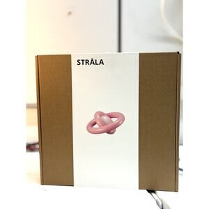 Gustaf Westman X Ikea STRALA Table Lamp LED Pink Battery Operated-New